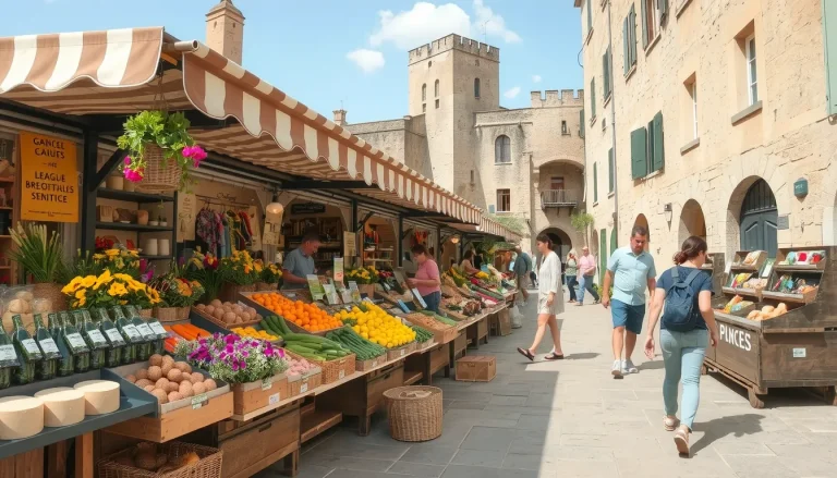 Les marchés du Gard : liste complète par commune, jours et horaires 2025