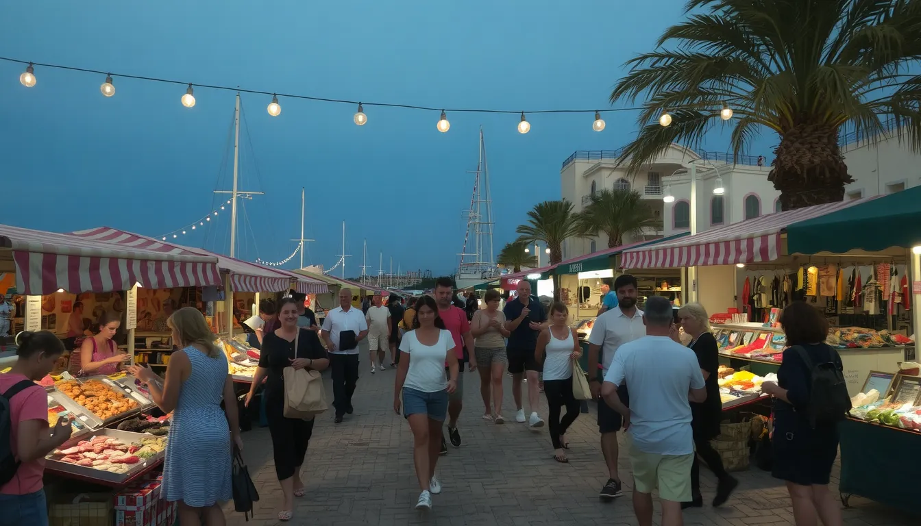 marché nocturne grau du roi