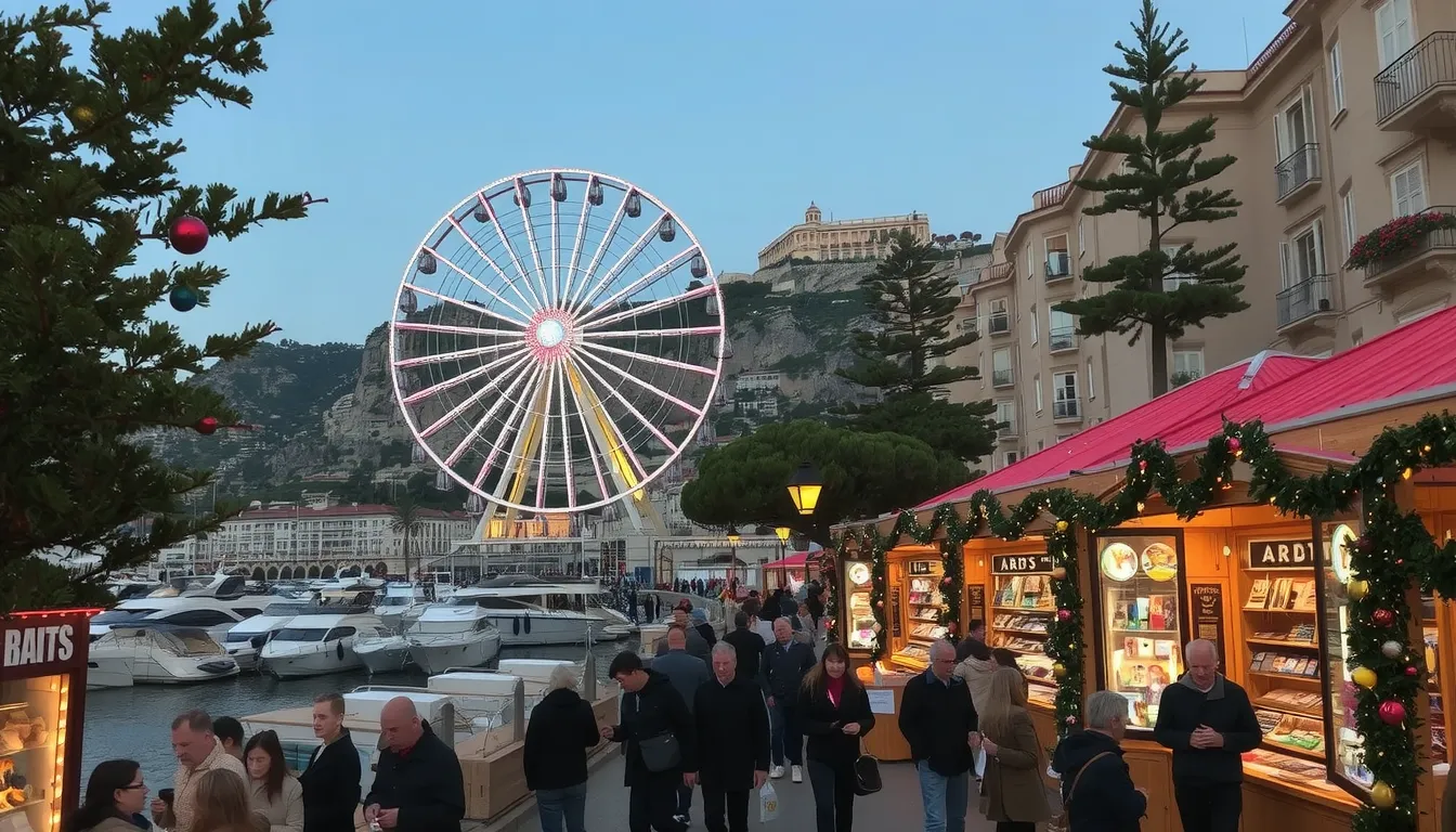 marche de noel monaco
