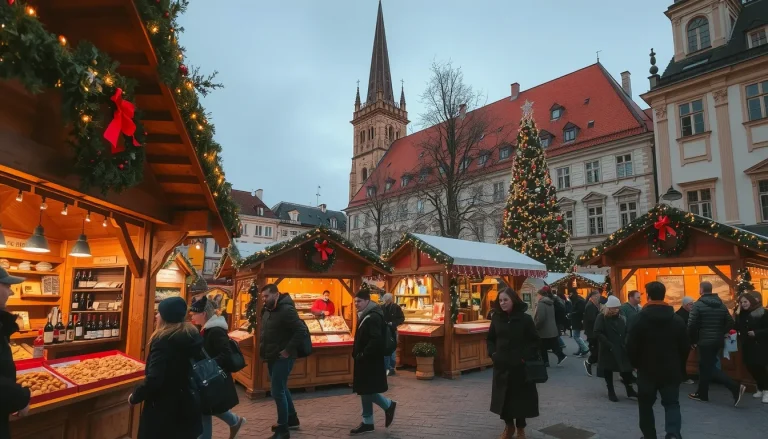 Marchés de Noël à Prague 2025 : dates, horaires et meilleurs emplacements