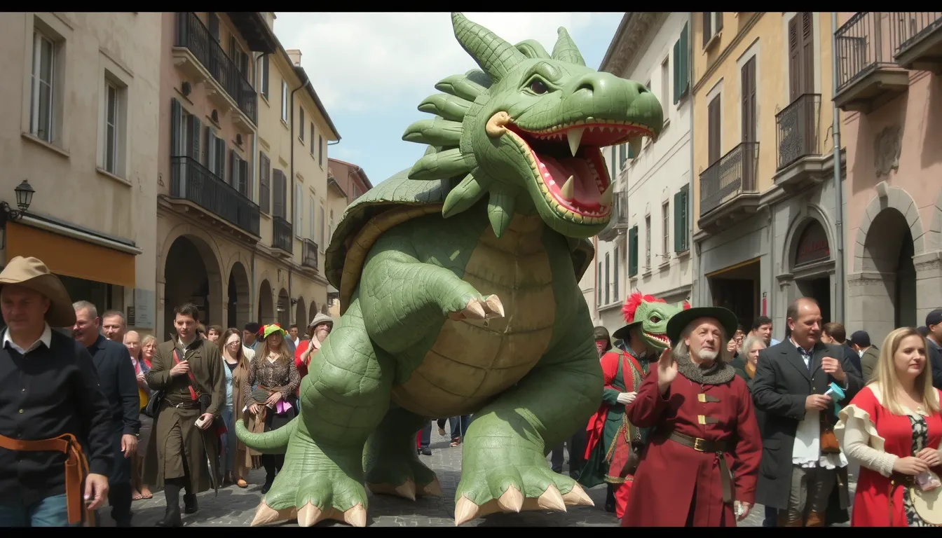 tarasque legende origine et fetes de la creature provencale