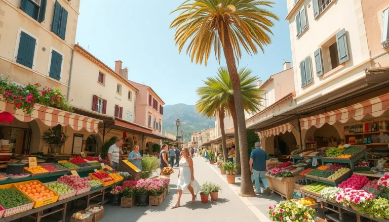 Marchés dans les Alpes-Maritimes : Guide complet par ville, spécialités et saisons
