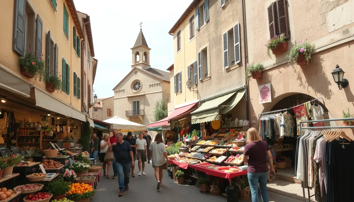 marché forain vallauris dimanche