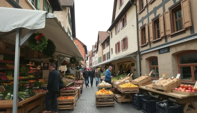 Les Marchés dans le Haut-Rhin : Guide Complet des Villes, Jours et Horaires