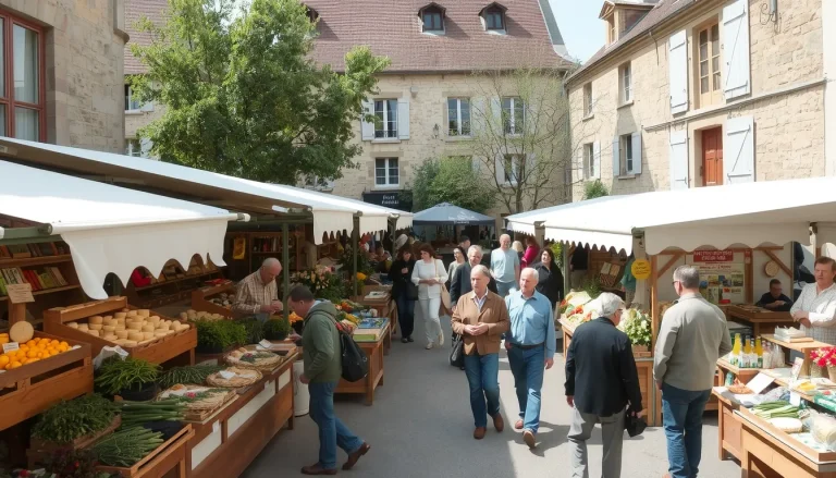 Les marchés du Mans et de la Sarthe : jours, horaires, lieux et accès exposants