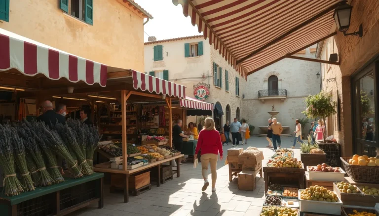 Marché de Valbonne : jours, horaires, localisation et produits