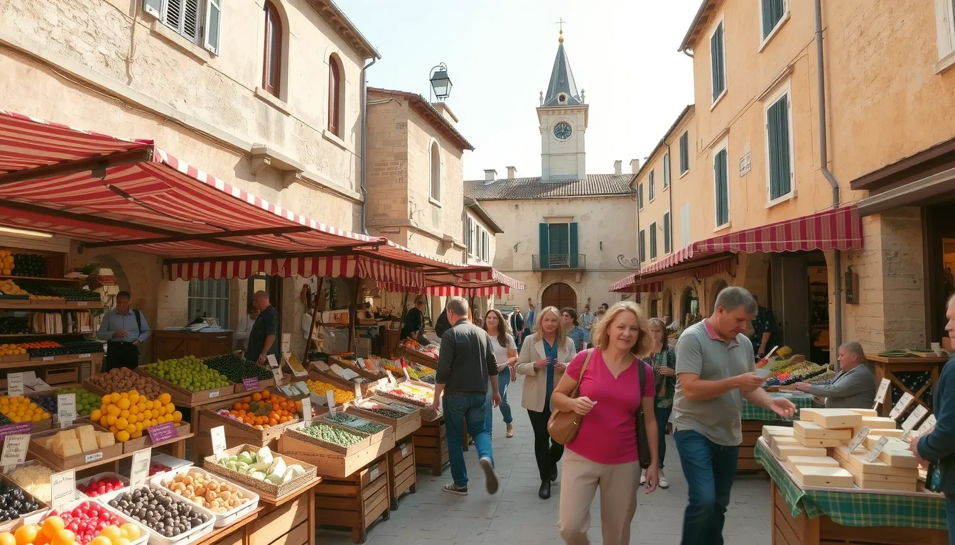 marché du vaucluse