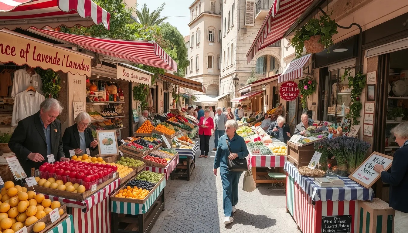 marchés à antibes