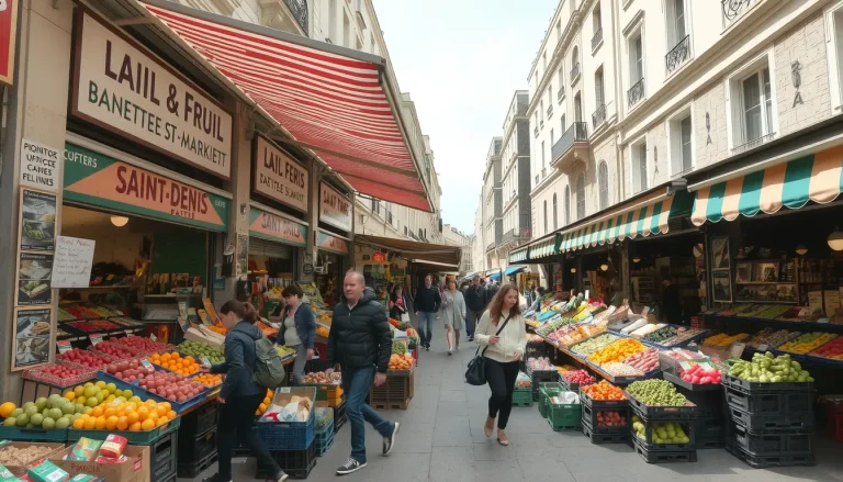 Marché de Saint-Denis : jours, horaires et accès en 2025