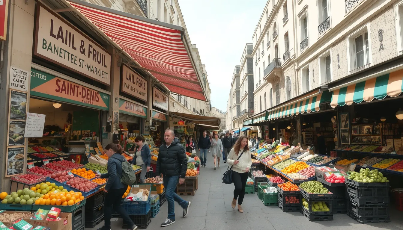 marchés seine saint denis