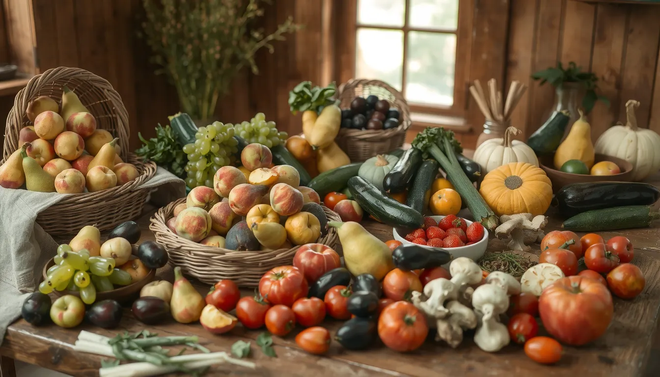 fruits et legumes septembre