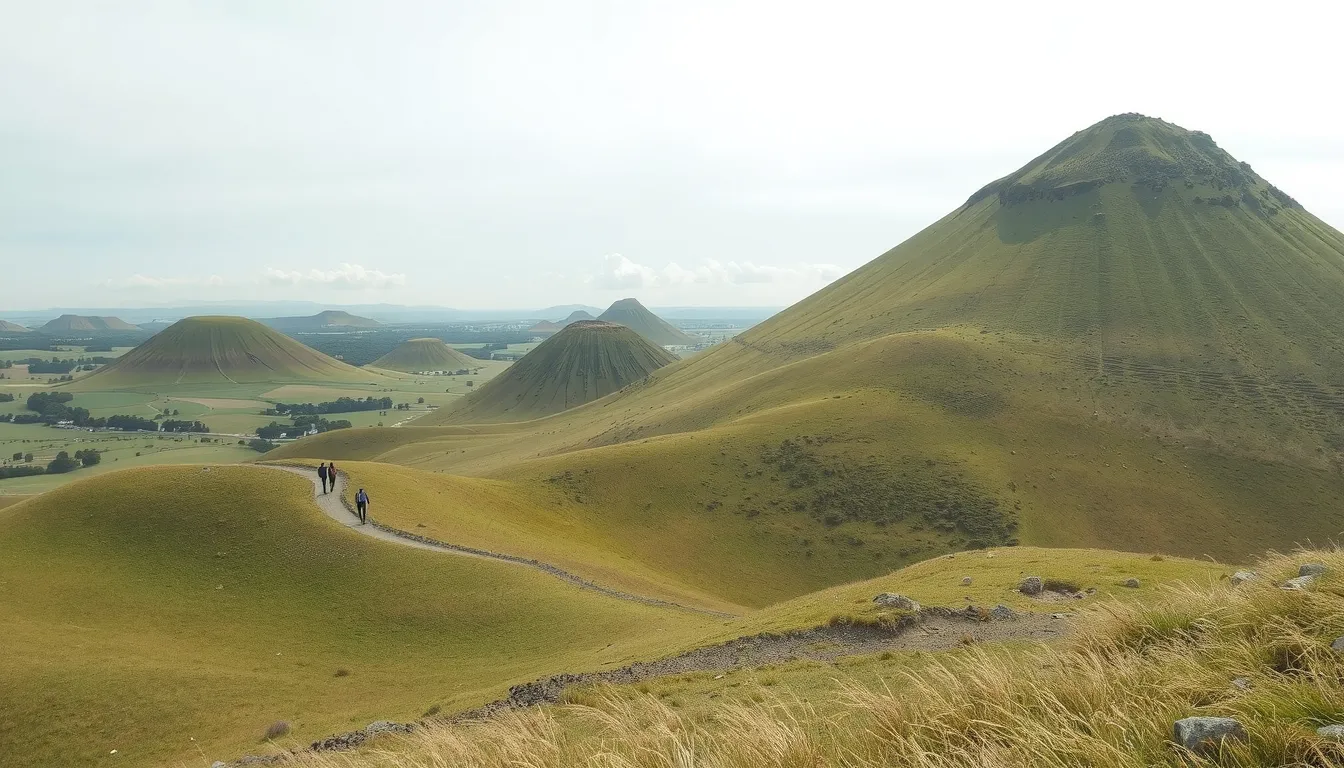 liste des volcans d'auvergne